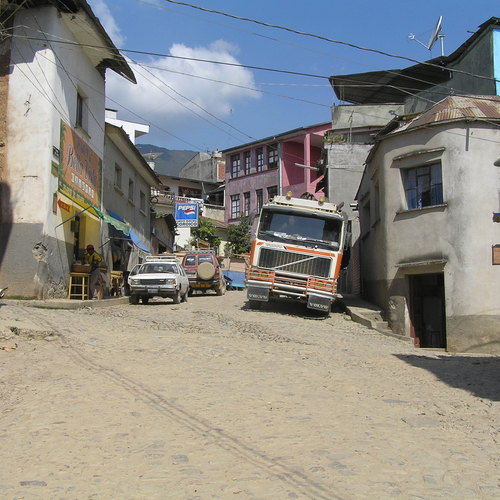 Straße in Oruro