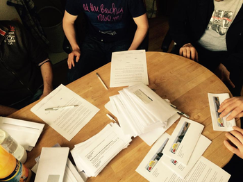 Spendenquittungsmarathon