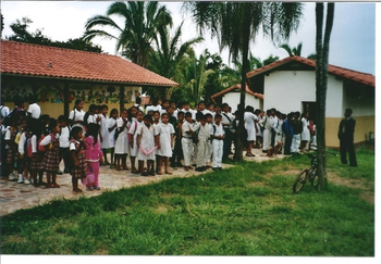 Die F&ouml;rderklasse in Ascensi&oacute;n de Guara