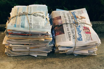 Altpapiersammelaktion in Menden