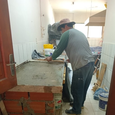 Renovierung der Heimküche