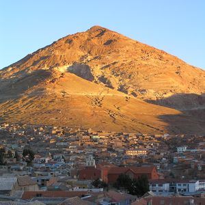 Minenberg in Potosi