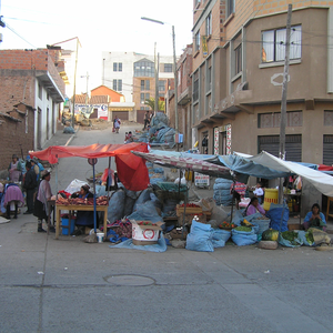 Obsthändler in Sucre