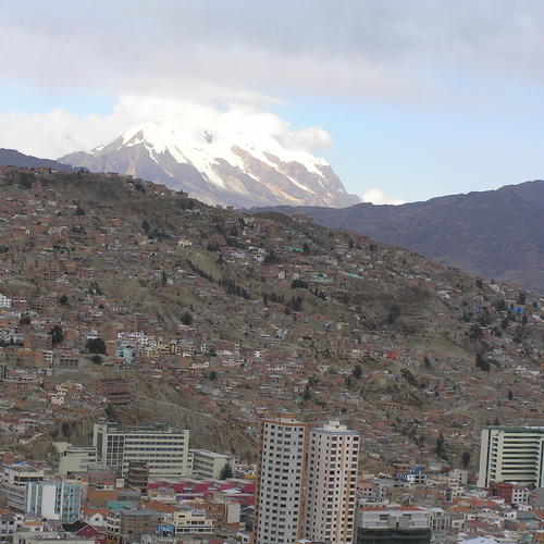 La Paz mit Anden