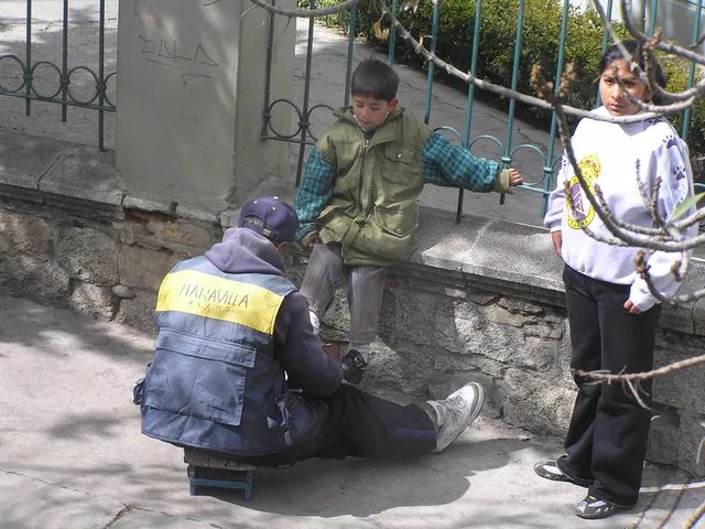 Schuhputzer in La Paz