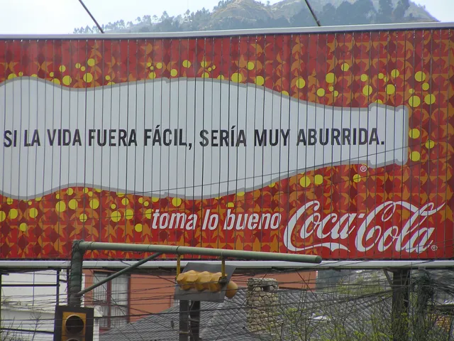 Werbung in La Paz